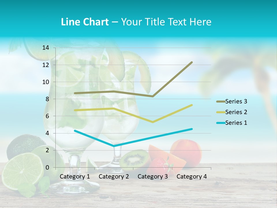 Mohito Sea Bar PowerPoint Template