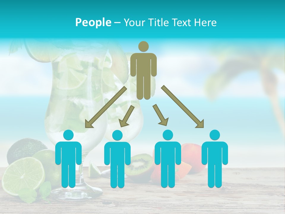 Mohito Sea Bar PowerPoint Template