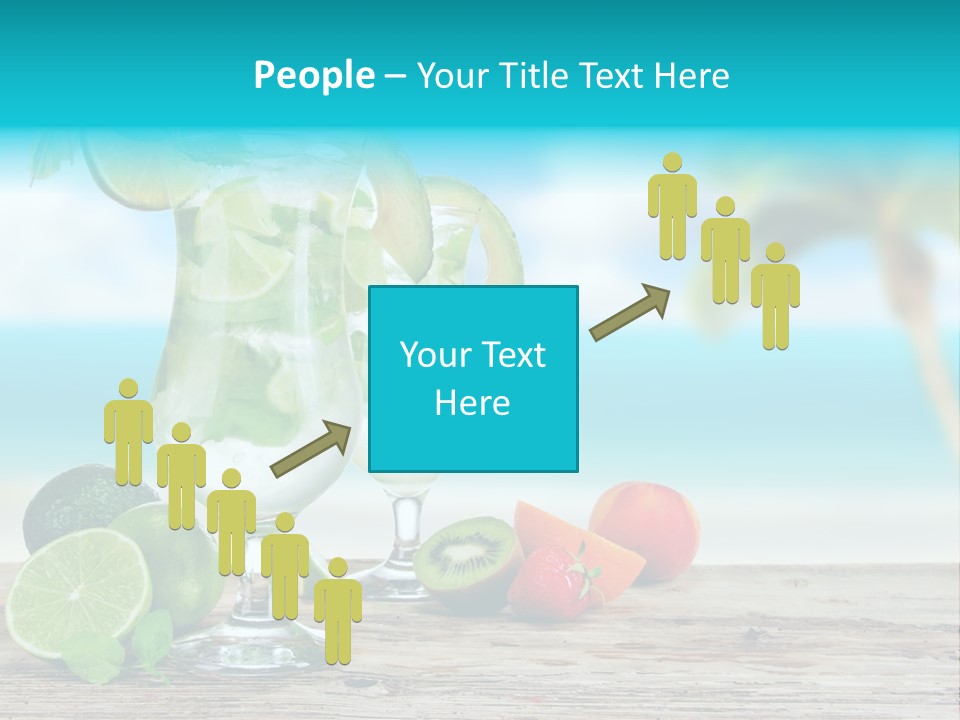 Mohito Sea Bar PowerPoint Template