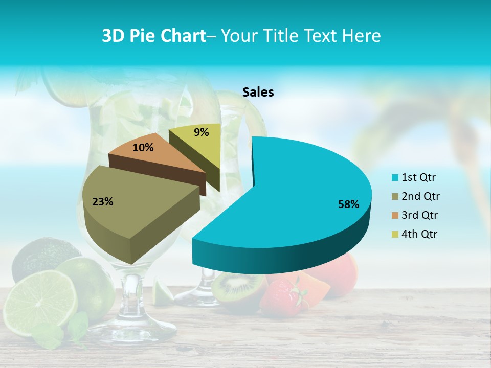 Mohito Sea Bar PowerPoint Template