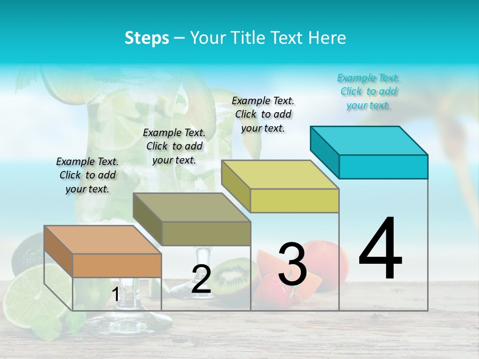 Mohito Sea Bar PowerPoint Template