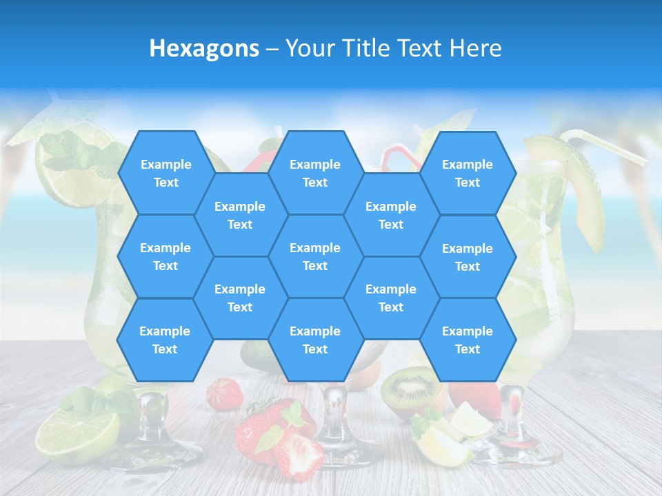 Fresh Wooden Lemon PowerPoint Template