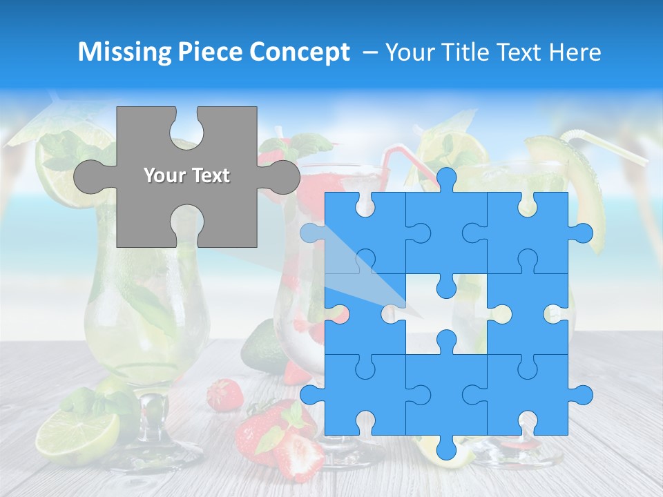 Fresh Wooden Lemon PowerPoint Template