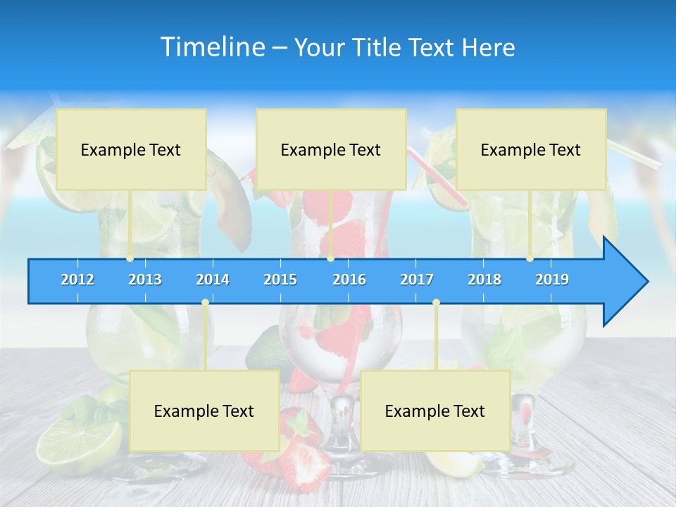 Fresh Wooden Lemon PowerPoint Template