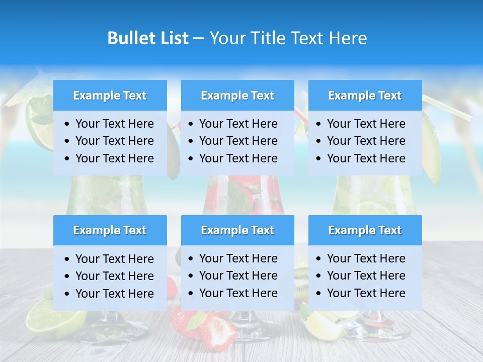 Fresh Wooden Lemon PowerPoint Template