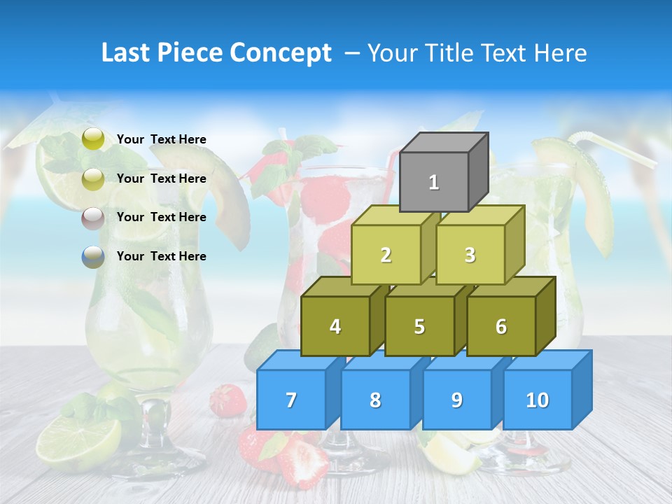 Fresh Wooden Lemon PowerPoint Template