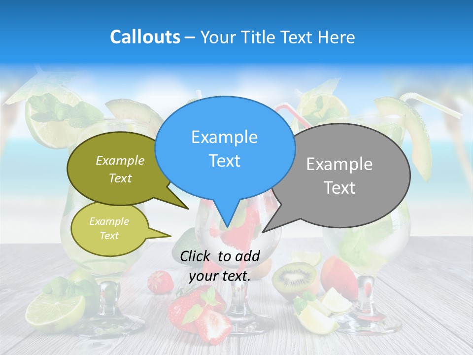 Fresh Wooden Lemon PowerPoint Template