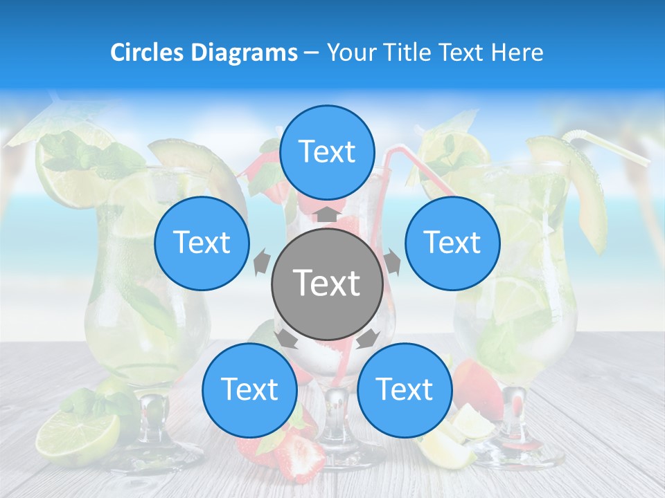 Fresh Wooden Lemon PowerPoint Template