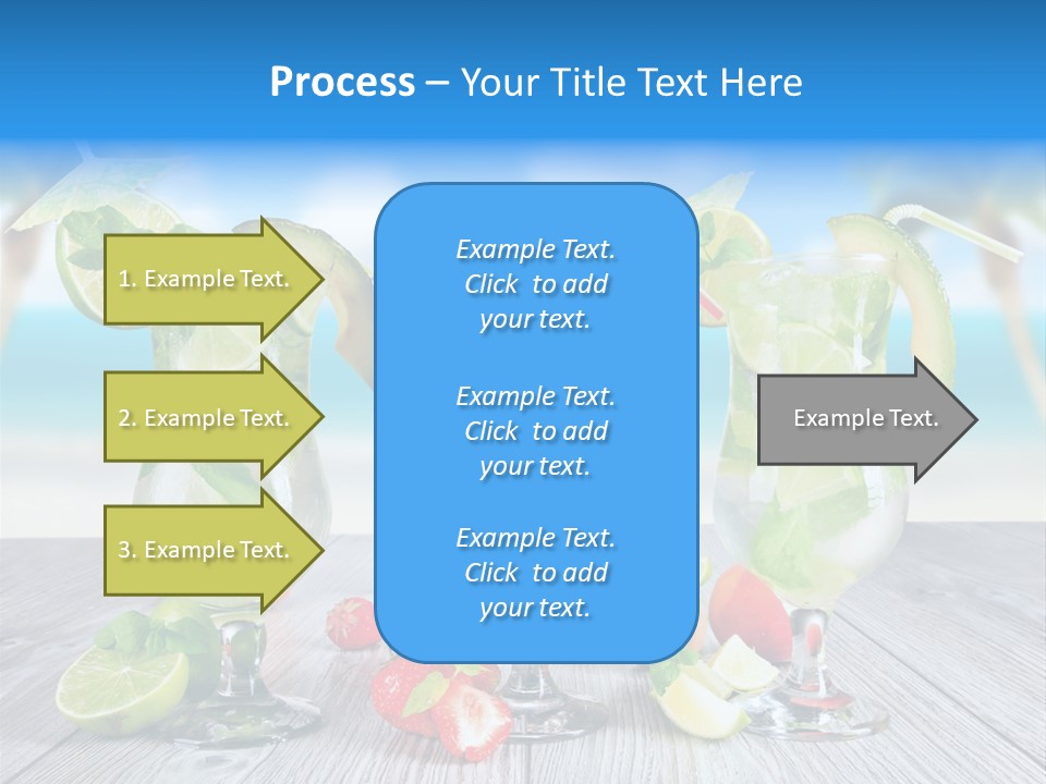 Fresh Wooden Lemon PowerPoint Template
