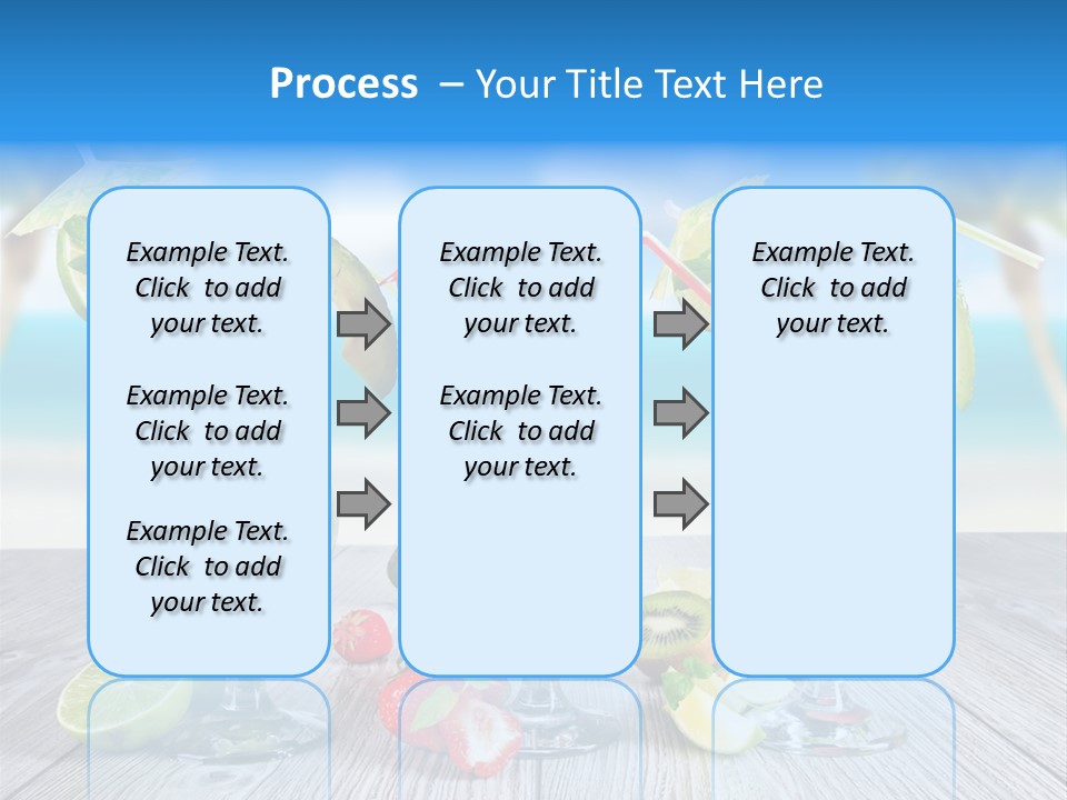 Fresh Wooden Lemon PowerPoint Template
