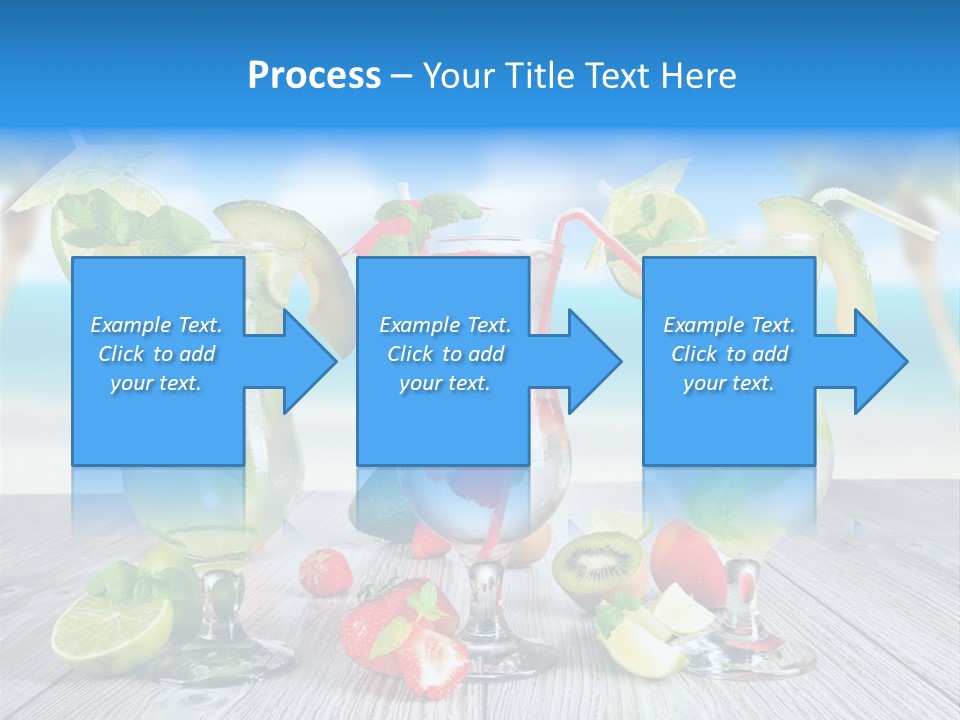Fresh Wooden Lemon PowerPoint Template