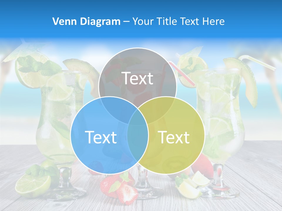 Fresh Wooden Lemon PowerPoint Template