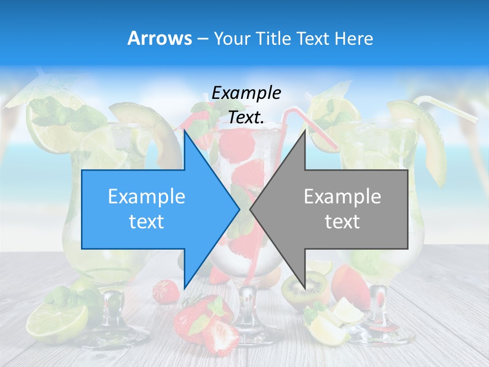 Fresh Wooden Lemon PowerPoint Template