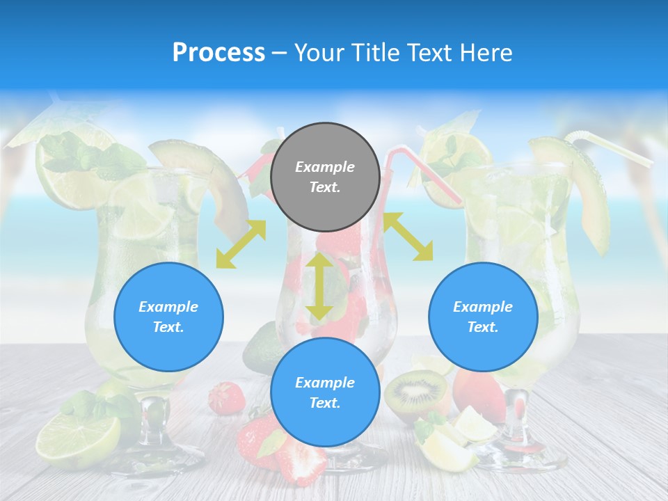 Fresh Wooden Lemon PowerPoint Template