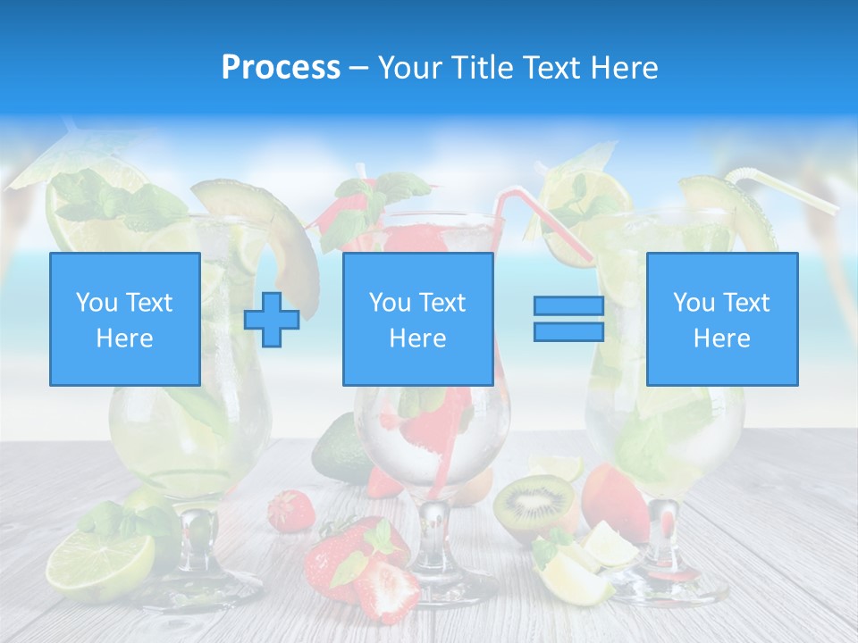 Fresh Wooden Lemon PowerPoint Template