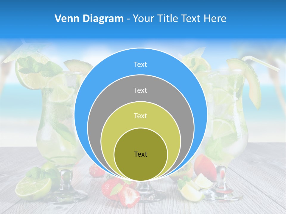 Fresh Wooden Lemon PowerPoint Template