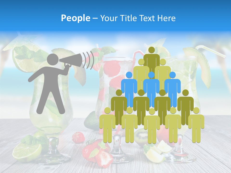 Fresh Wooden Lemon PowerPoint Template