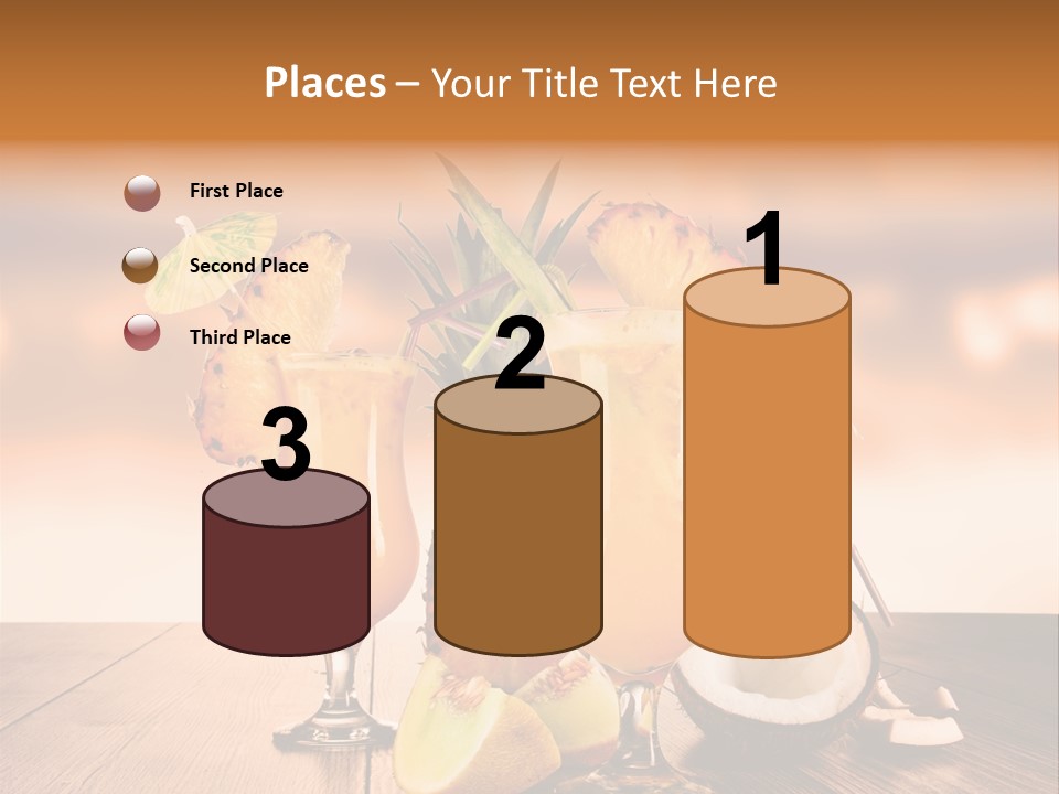 Exotic Hurricane Holiday PowerPoint Template