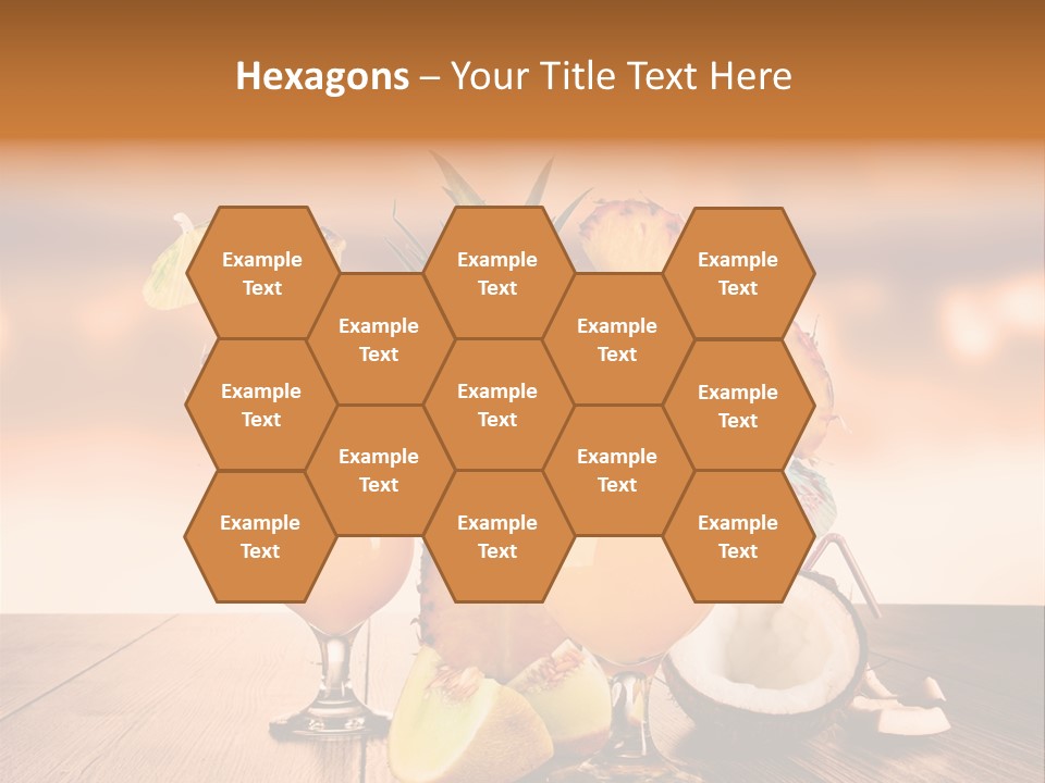 Exotic Hurricane Holiday PowerPoint Template