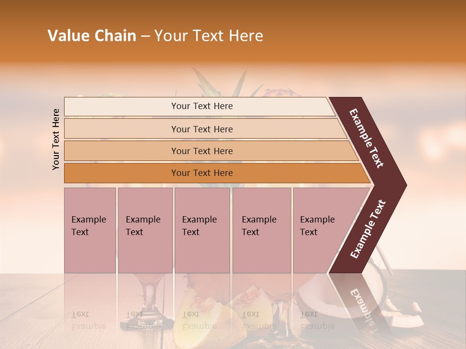 Exotic Hurricane Holiday PowerPoint Template