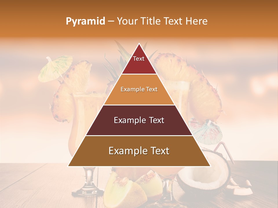 Exotic Hurricane Holiday PowerPoint Template