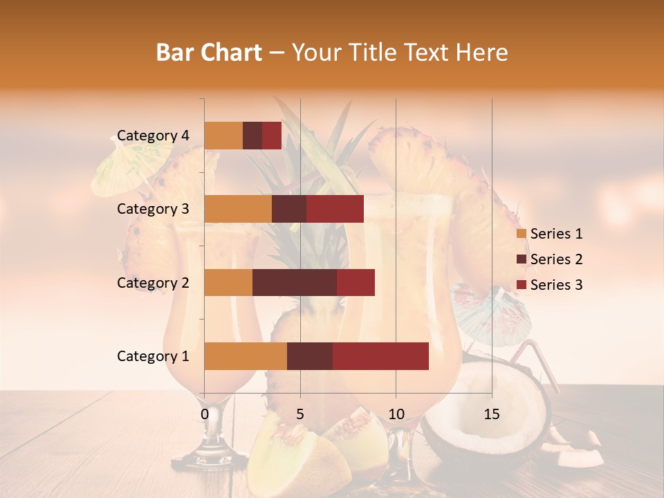 Exotic Hurricane Holiday PowerPoint Template