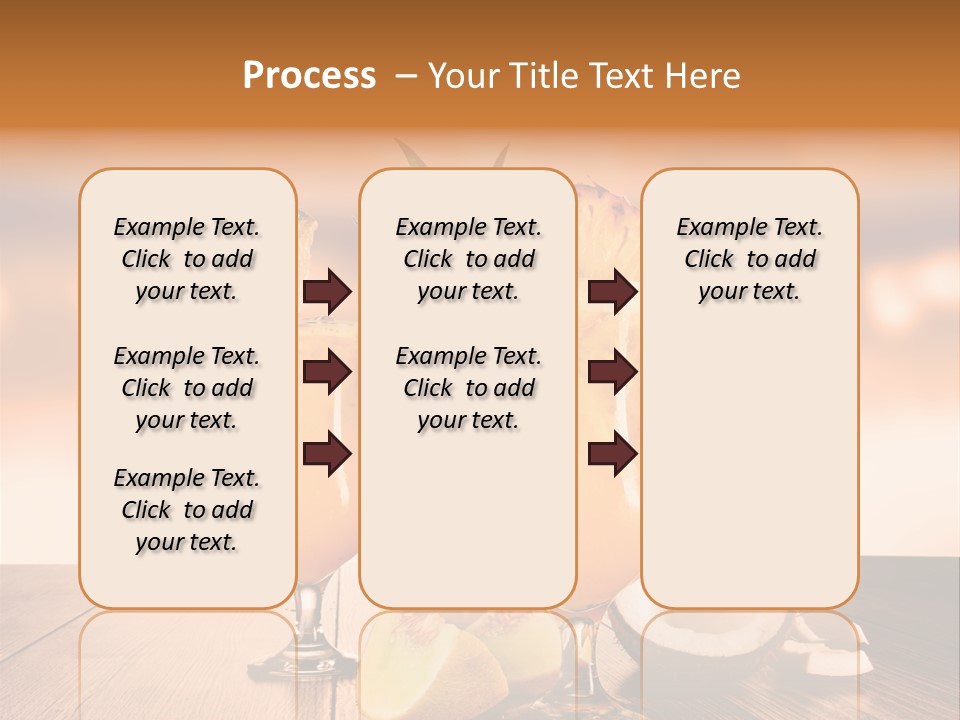 Exotic Hurricane Holiday PowerPoint Template