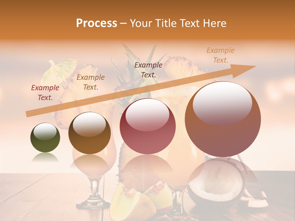 Exotic Hurricane Holiday PowerPoint Template