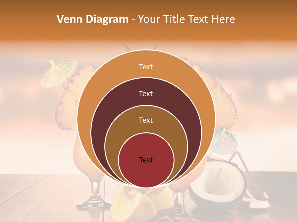 Exotic Hurricane Holiday PowerPoint Template