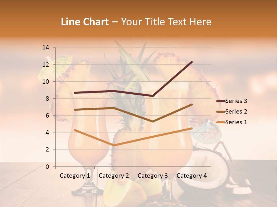 Exotic Hurricane Holiday PowerPoint Template