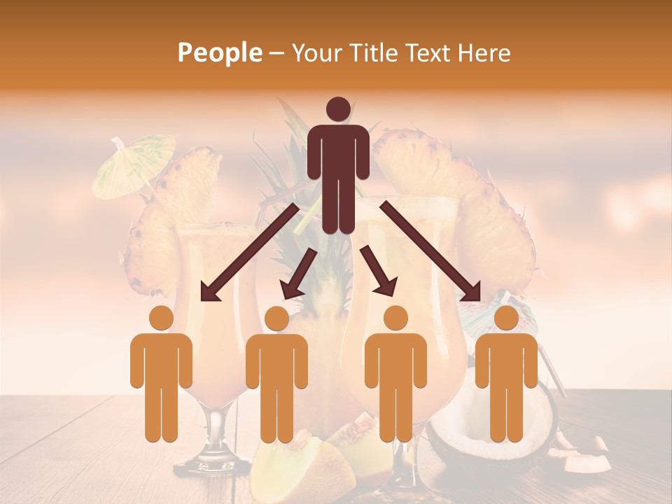 Exotic Hurricane Holiday PowerPoint Template