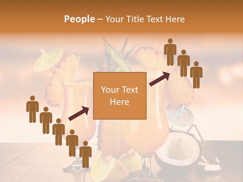 Exotic Hurricane Holiday PowerPoint Template