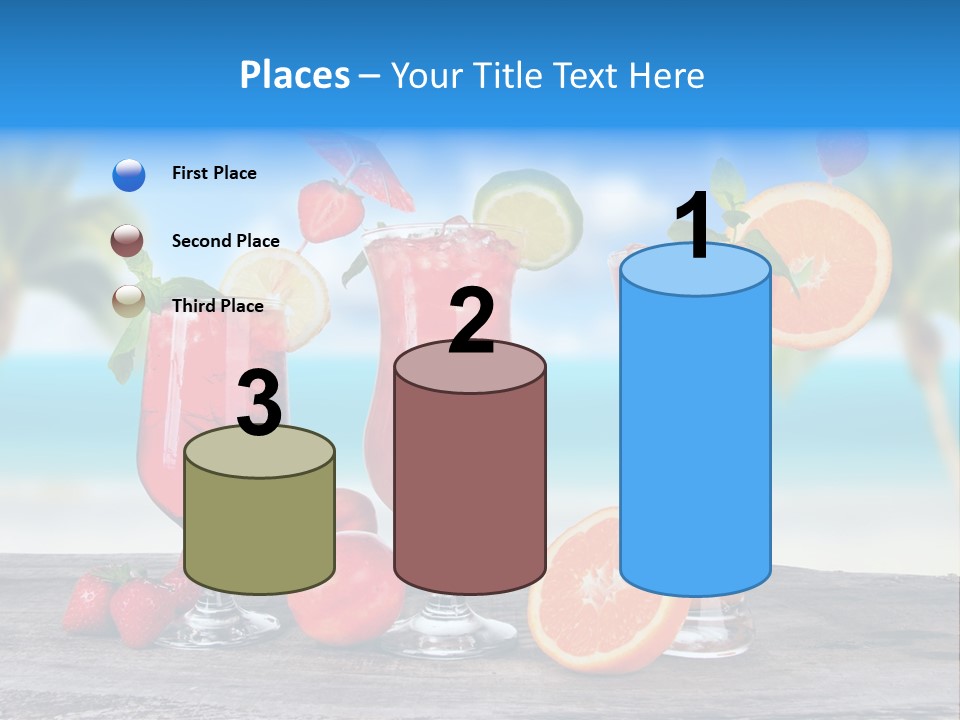 Fruit Libre Cuba PowerPoint Template