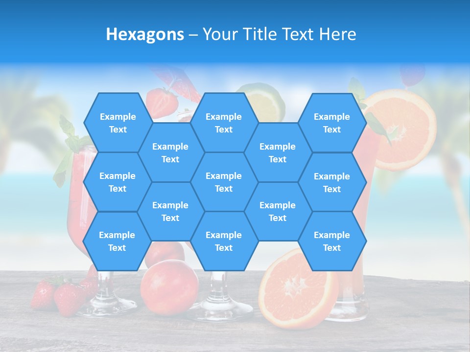 Fruit Libre Cuba PowerPoint Template