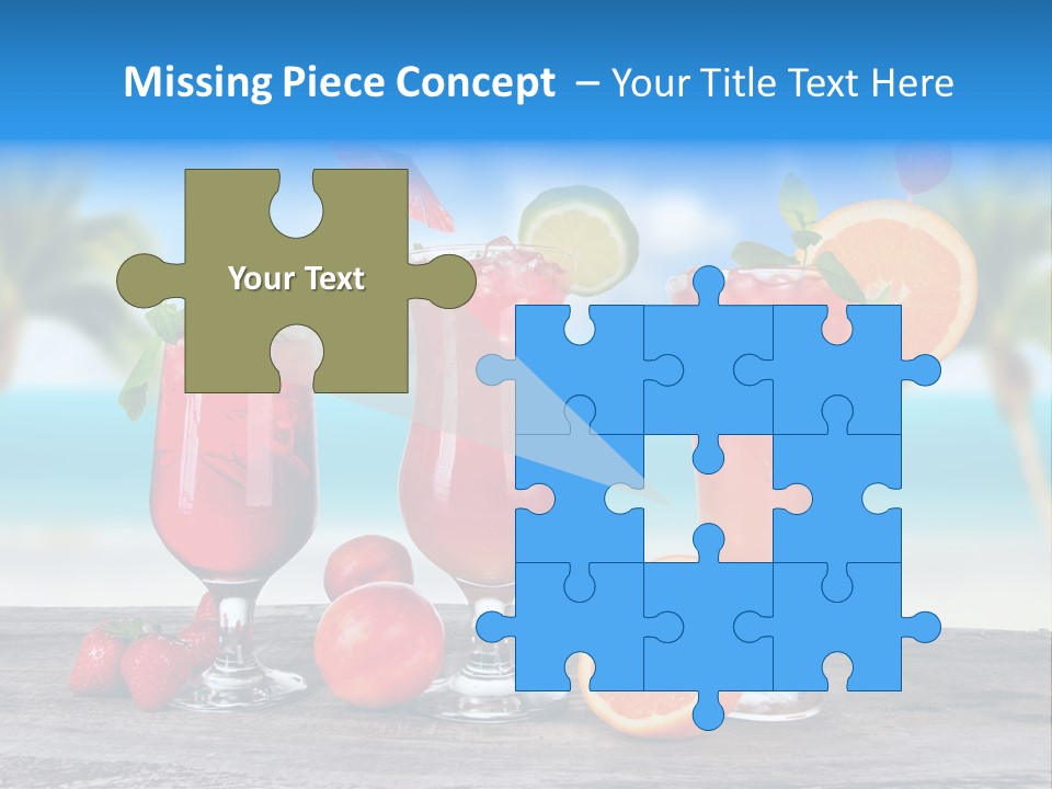 Fruit Libre Cuba PowerPoint Template