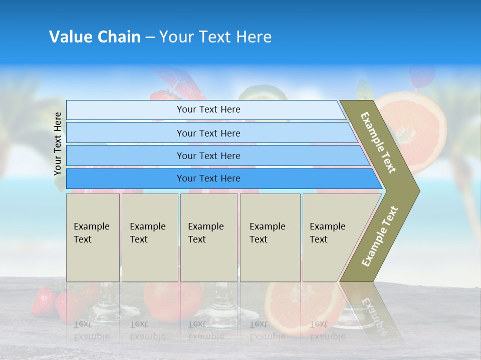 Fruit Libre Cuba PowerPoint Template