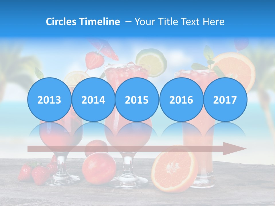 Fruit Libre Cuba PowerPoint Template