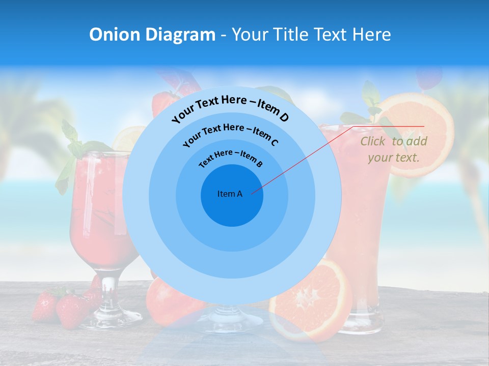 Fruit Libre Cuba PowerPoint Template