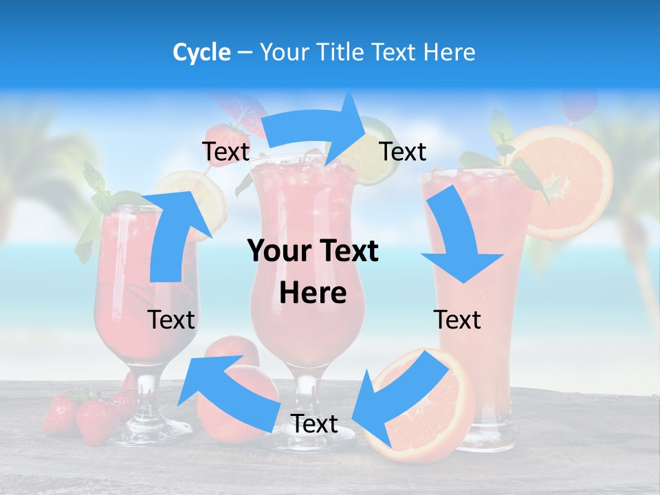 Fruit Libre Cuba PowerPoint Template
