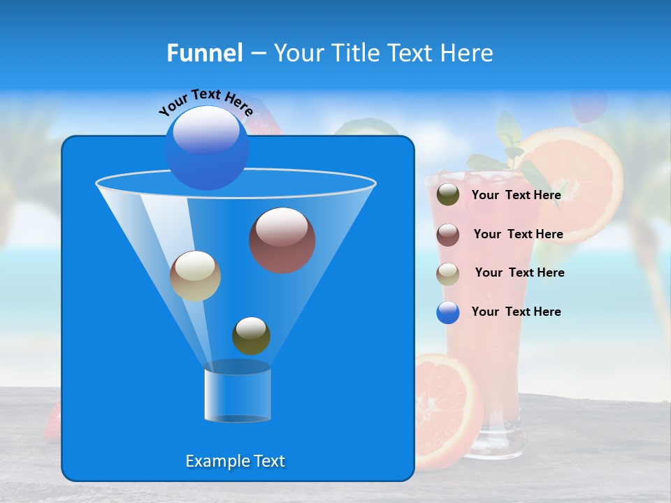 Fruit Libre Cuba PowerPoint Template