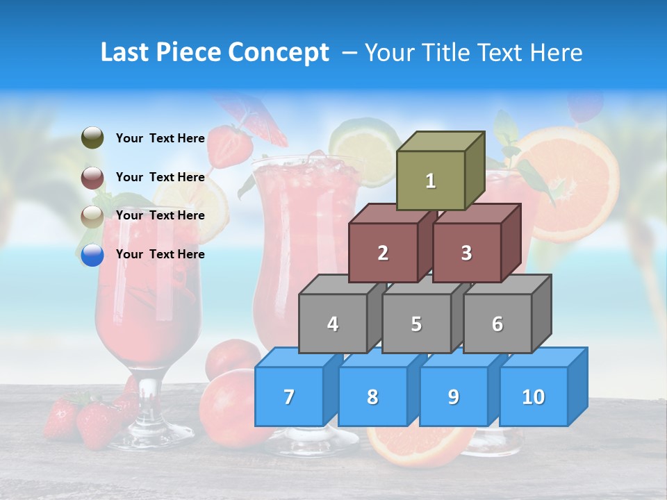 Fruit Libre Cuba PowerPoint Template