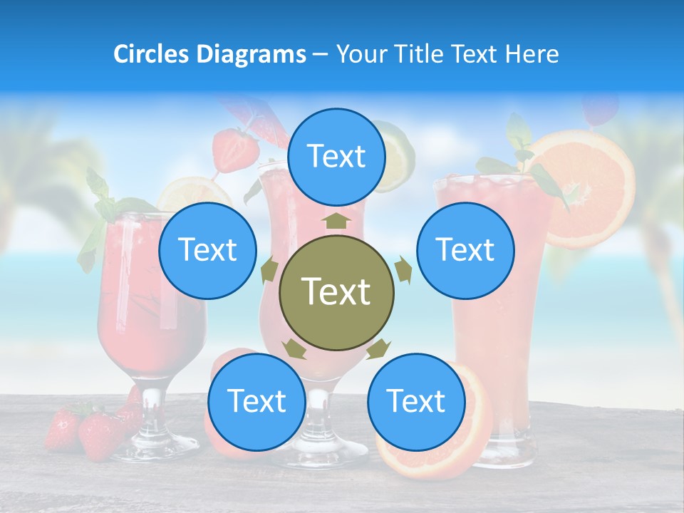 Fruit Libre Cuba PowerPoint Template