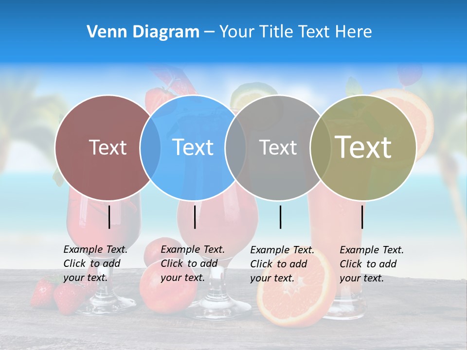 Fruit Libre Cuba PowerPoint Template
