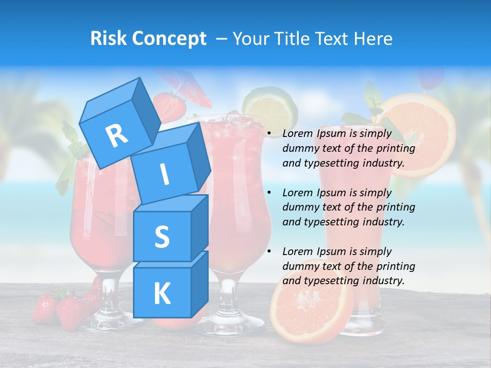 Fruit Libre Cuba PowerPoint Template