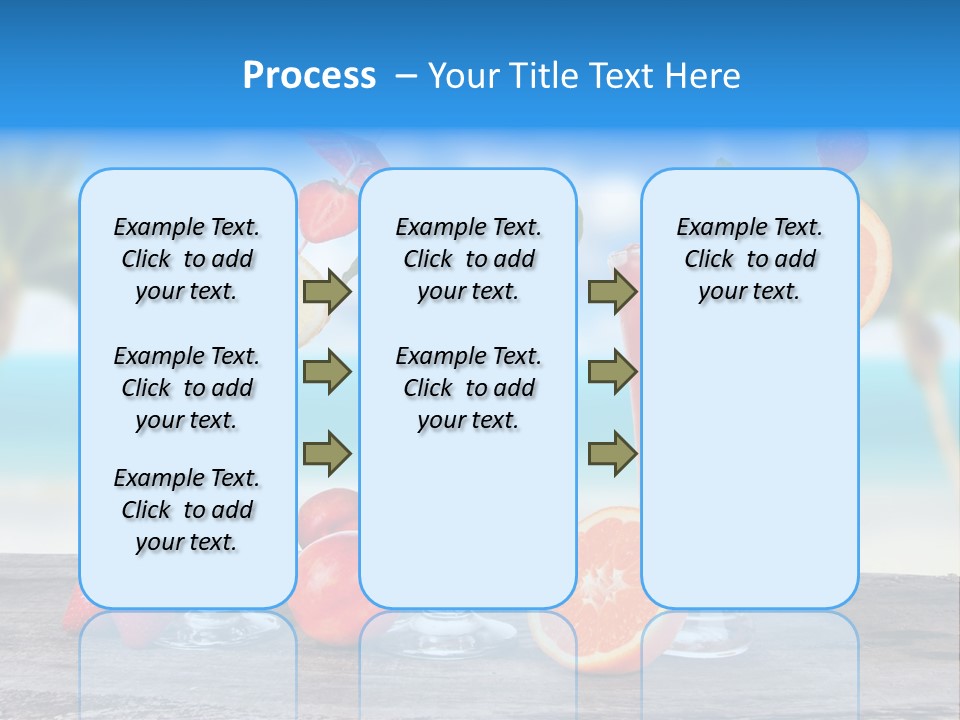 Fruit Libre Cuba PowerPoint Template