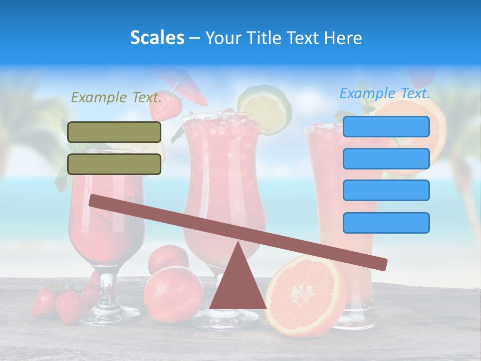 Fruit Libre Cuba PowerPoint Template