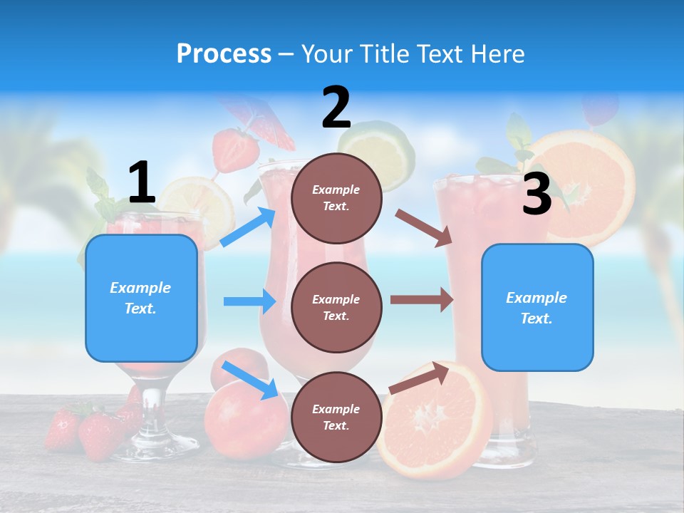 Fruit Libre Cuba PowerPoint Template