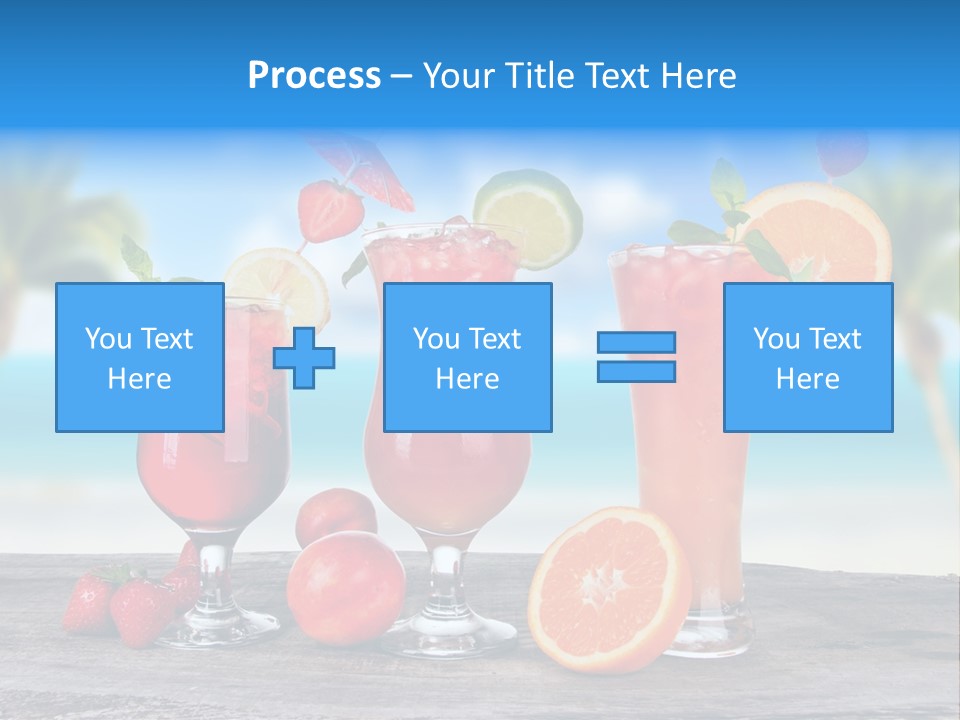 Fruit Libre Cuba PowerPoint Template