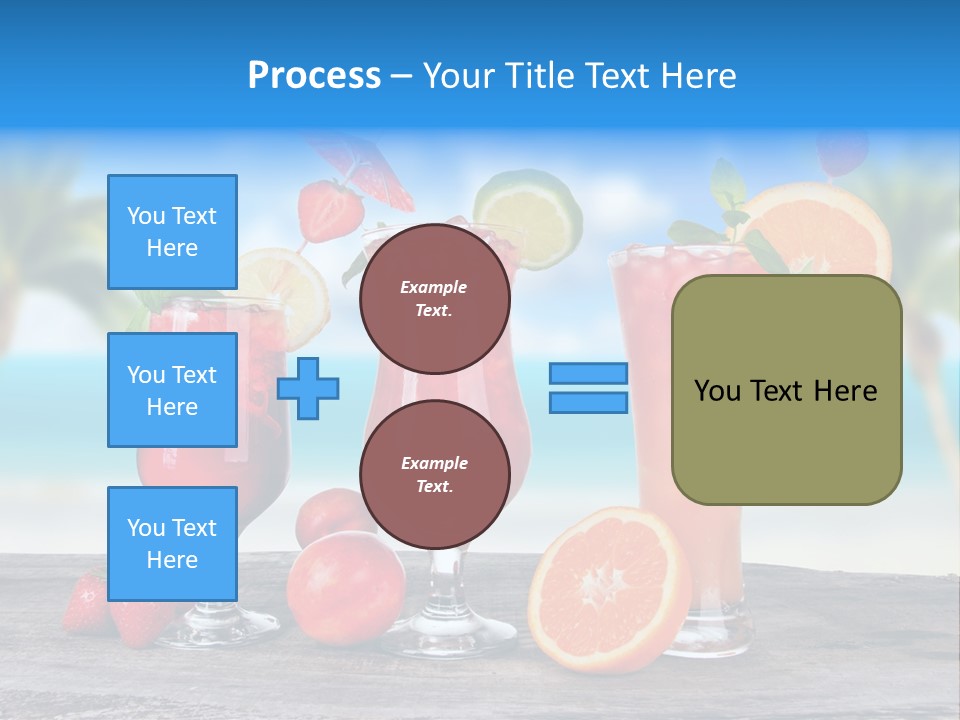Fruit Libre Cuba PowerPoint Template