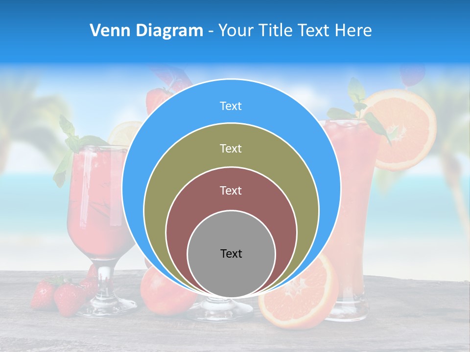 Fruit Libre Cuba PowerPoint Template